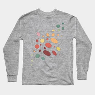 CUTE ABSTRACT AUTUMN COLORS Long Sleeve T-Shirt